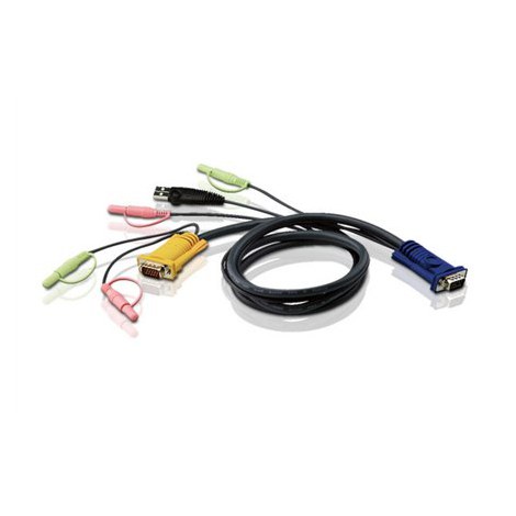 Aten 2L-5303U 3M USB KVM Cable with 3 in 1 SPHD and Audio